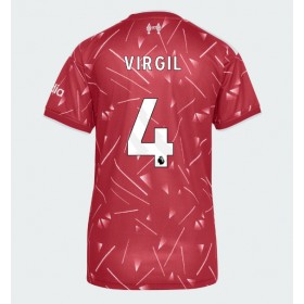 Liverpool Virgil van Dijk #4 Hemmakläder Dam 2026-27 Kortärmad
